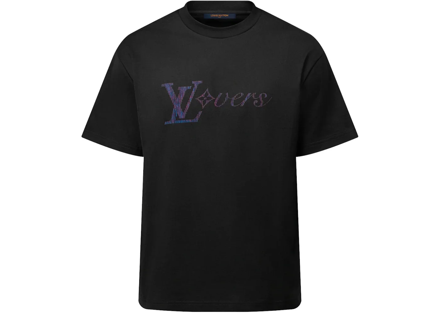 Louis Vuitton Iridescent LV Vers T-shirt Black - 1