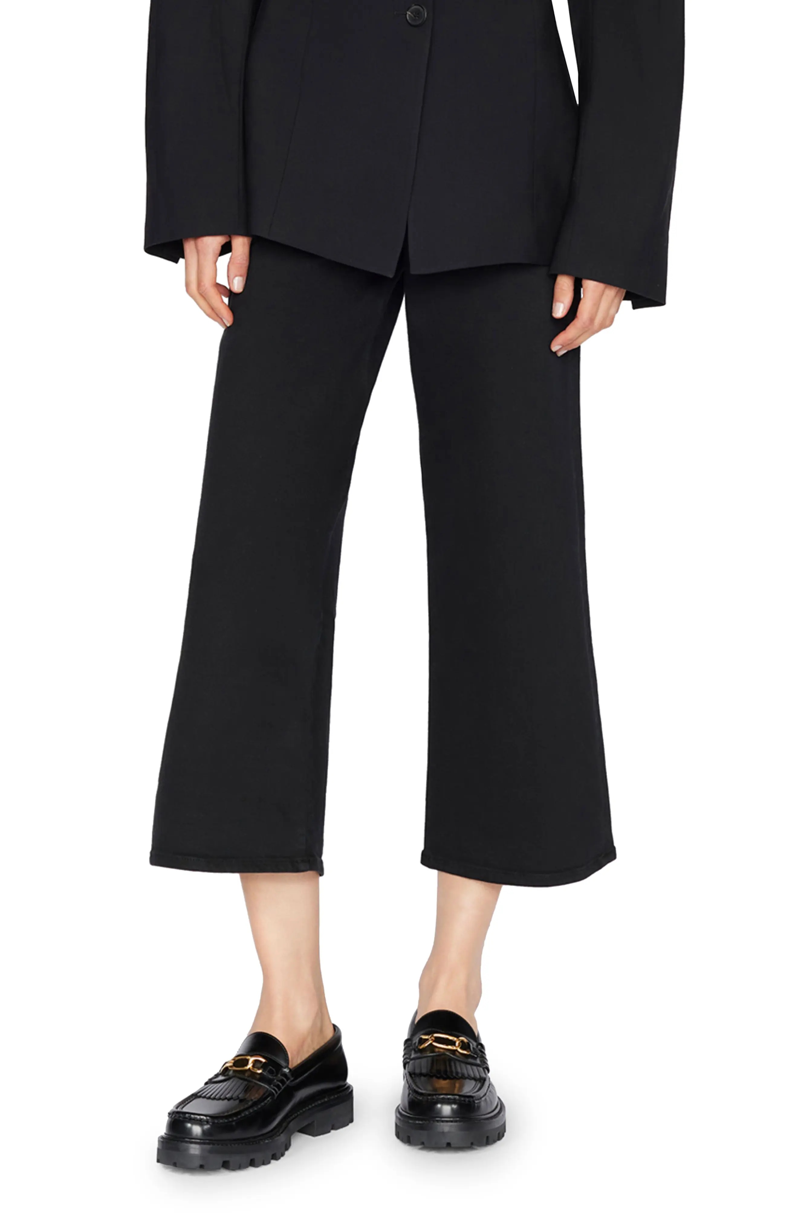 Jet Set Crop Wide Leg Pants - 1