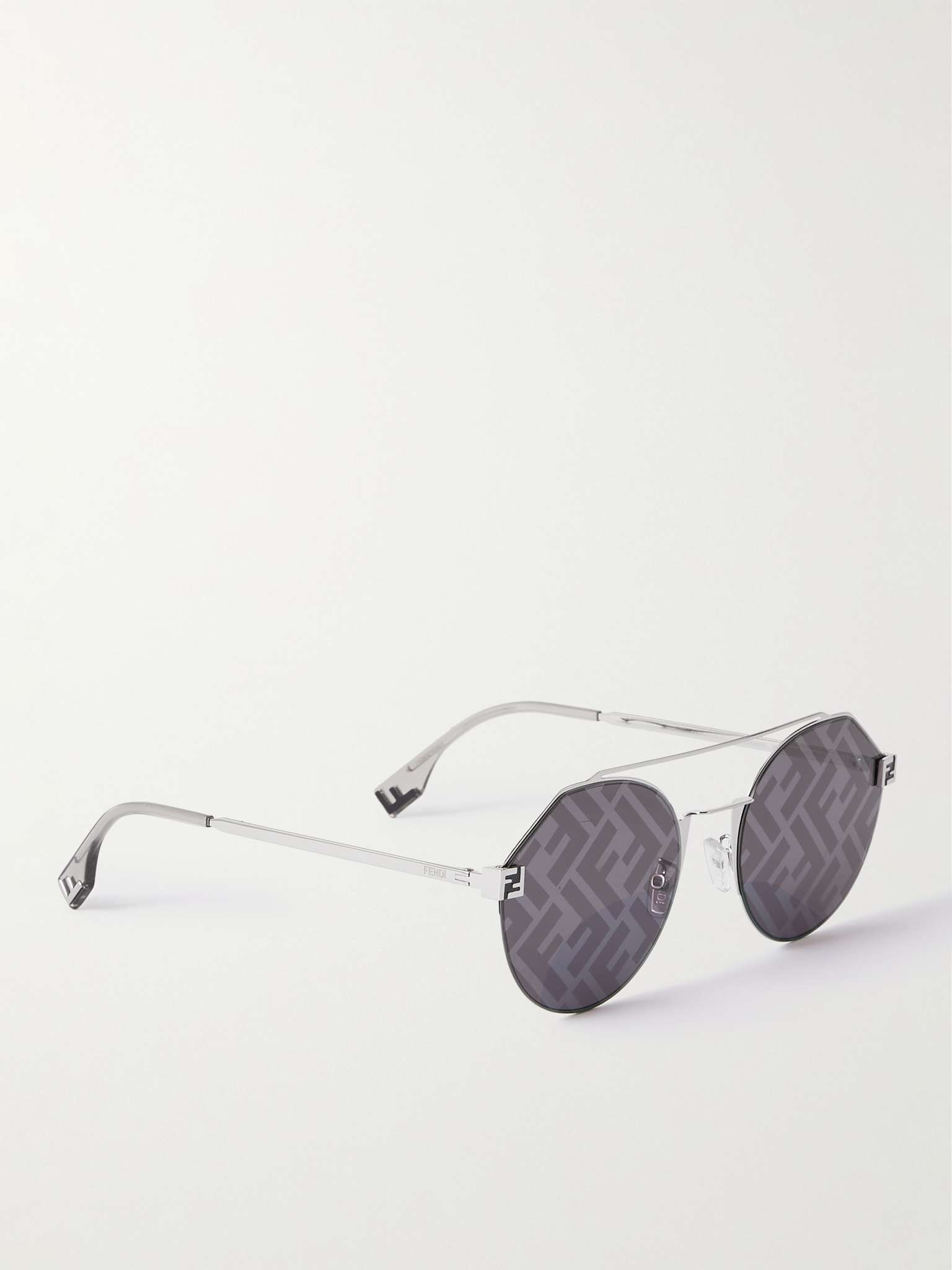 Sky Metal Round-Frame Sunglasses - 3