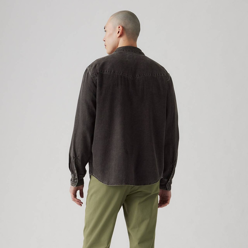 RELAXED FIT WESTERN SHIRT 4