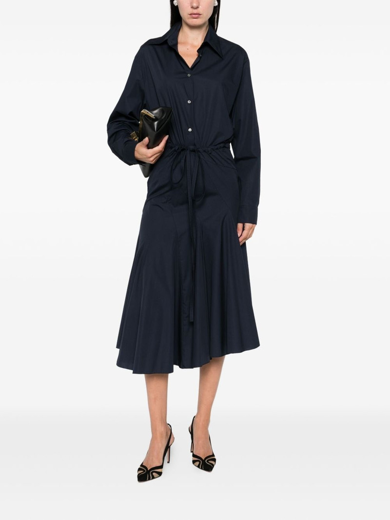 N°21 button-down flared midi dress outlook