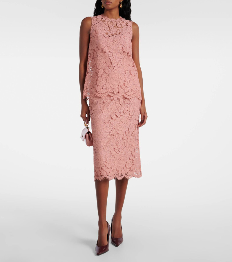 Dolce & Gabbana Cardinale 90 polished leather pumps outlook