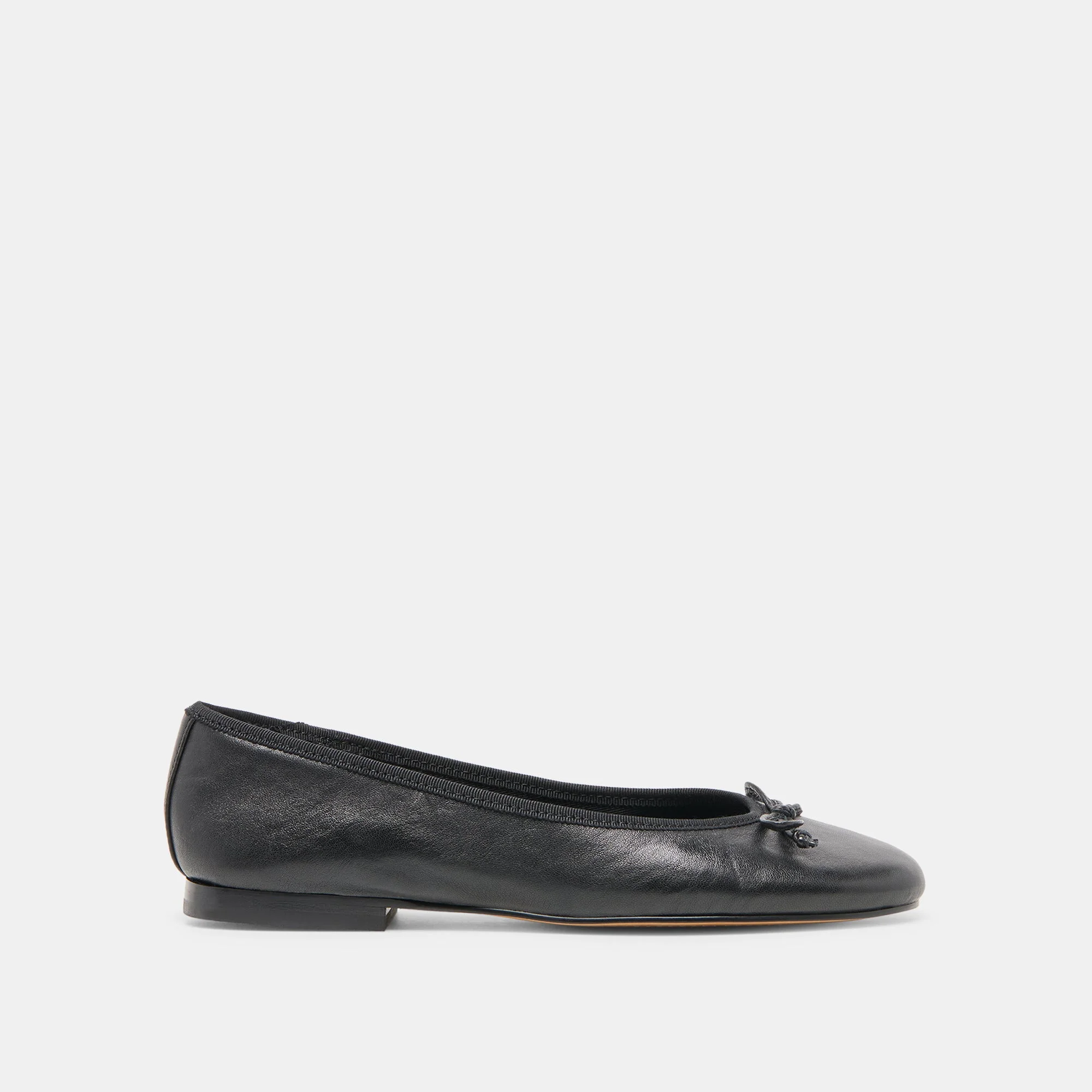 RITLA BALLET FLATS BLACK LEATHER - 1
