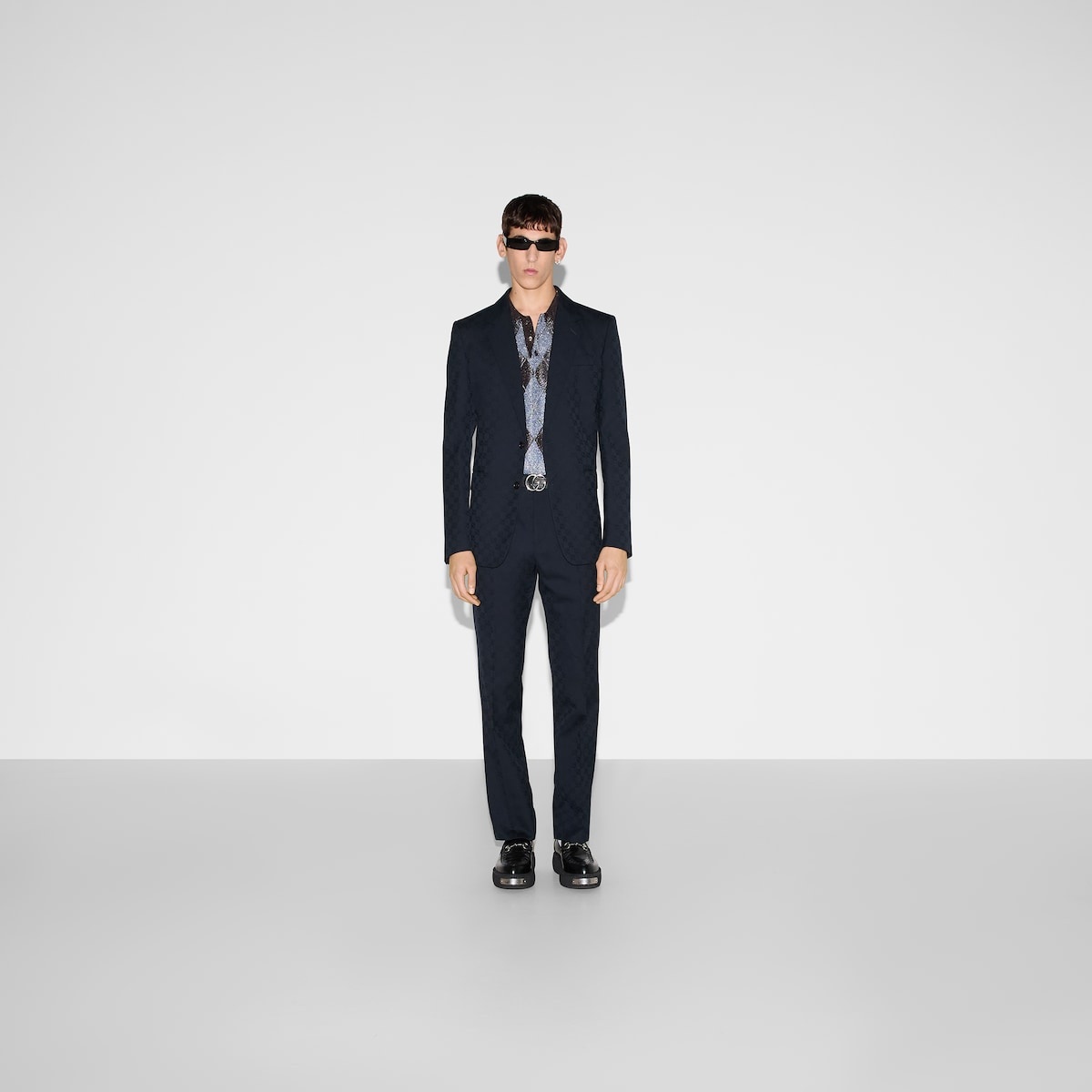 GG wool jacquard suit - 2