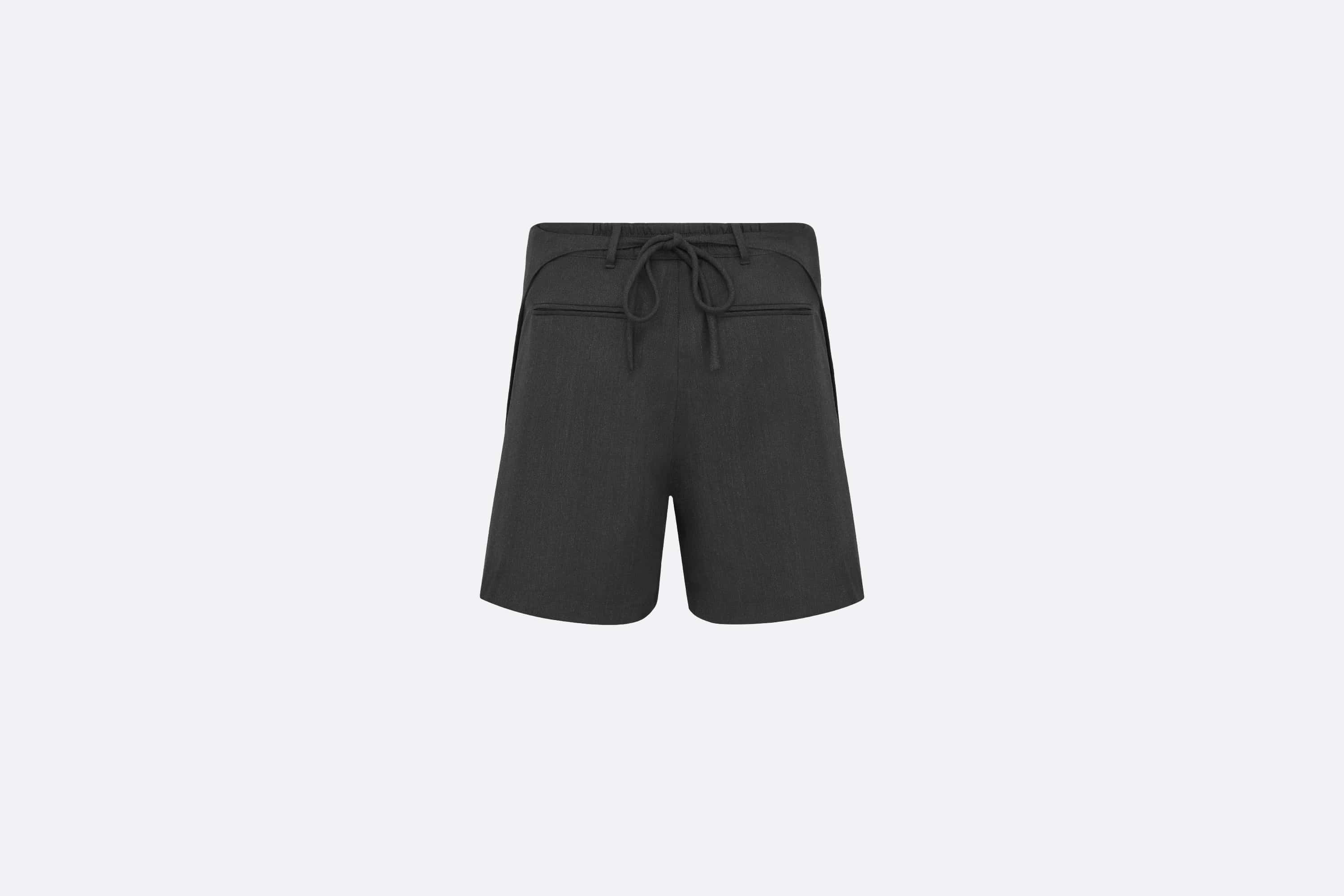 Tailored Shorts with Tied Bow - 2