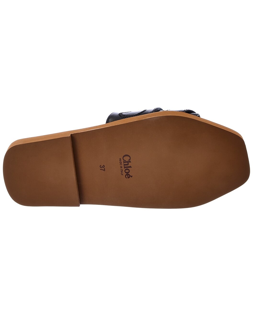 Chloé Woody Leather Slide - 4