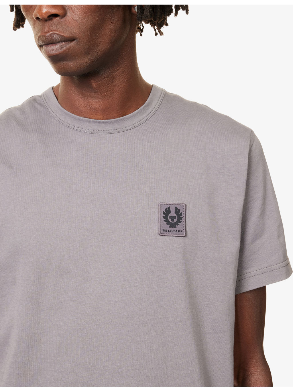 Brand-Patch Crewneck Cotton-Jersey T-Shirt - 5