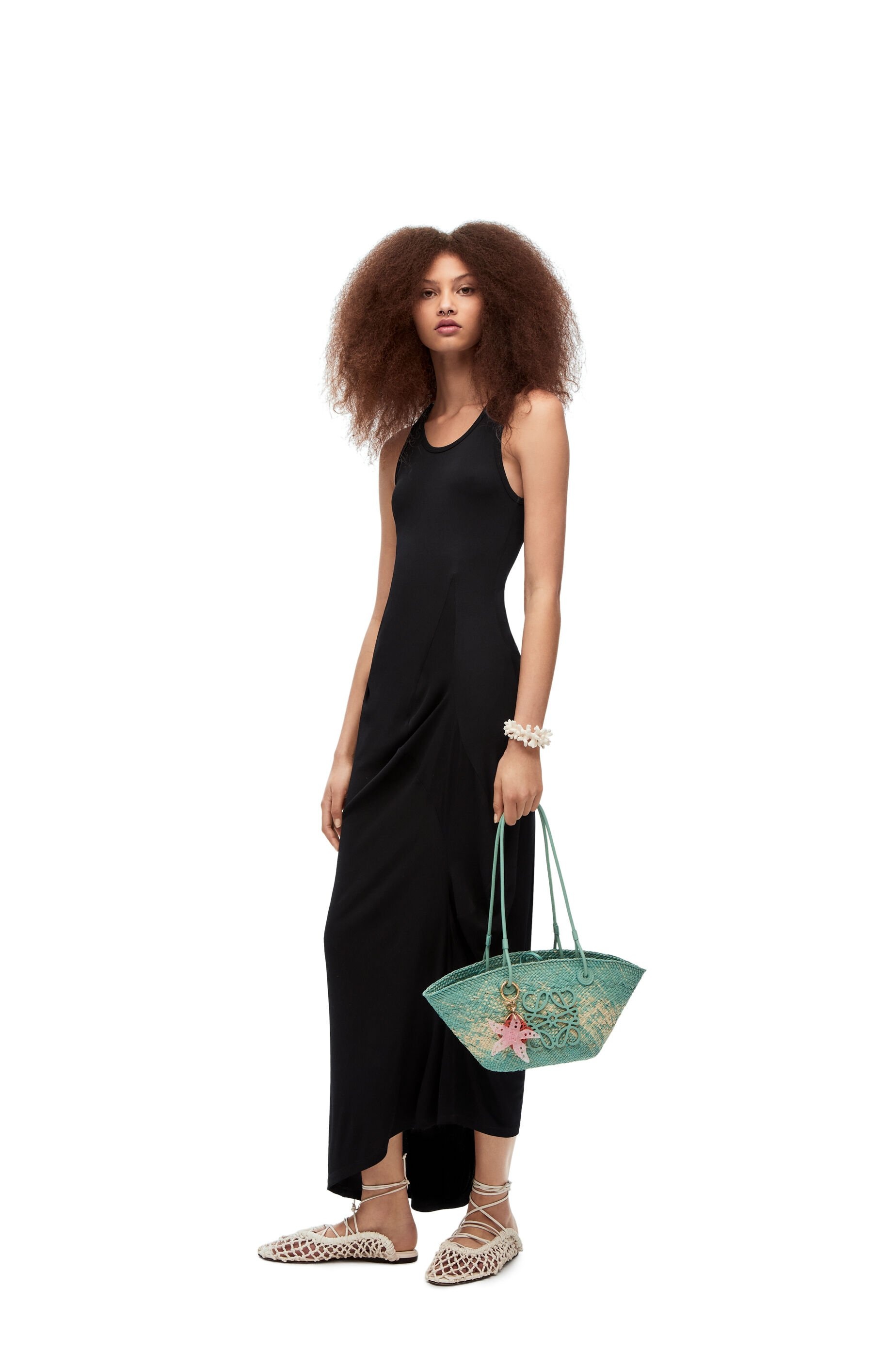 Anagram strappy dress in viscose - 2