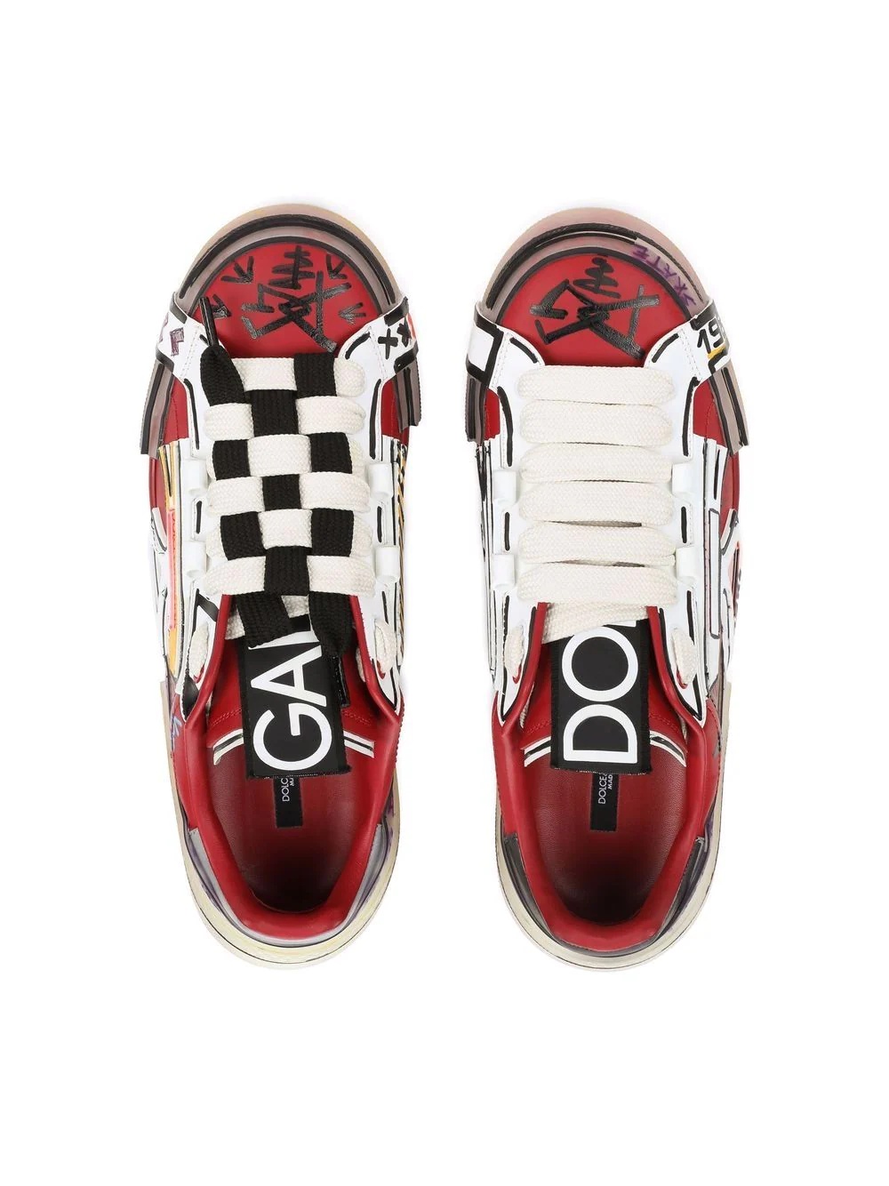 Portofino hand-painted sneakers - 4