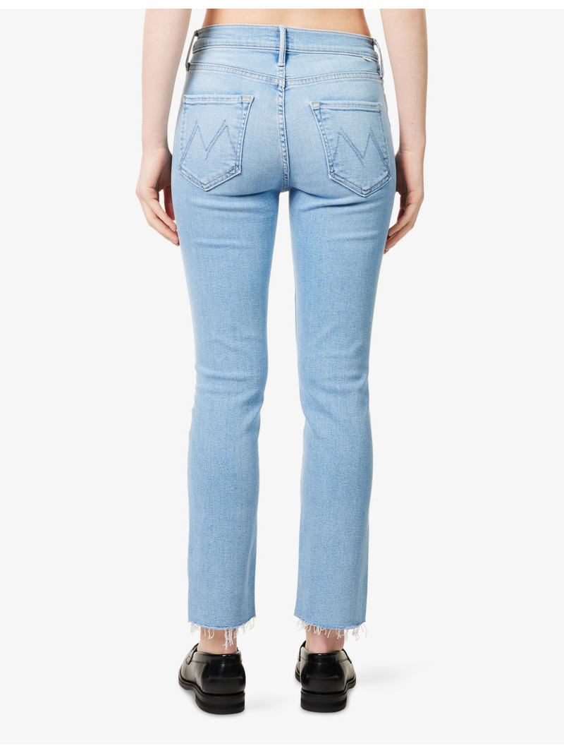 Dazzler Ankle Fray Cotton-Blend Jeans 4
