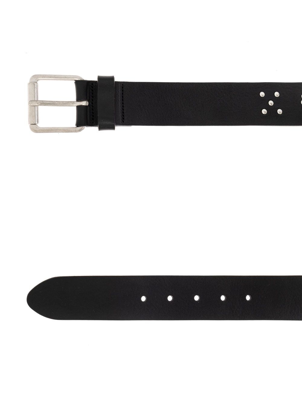 studded leather belt - 2