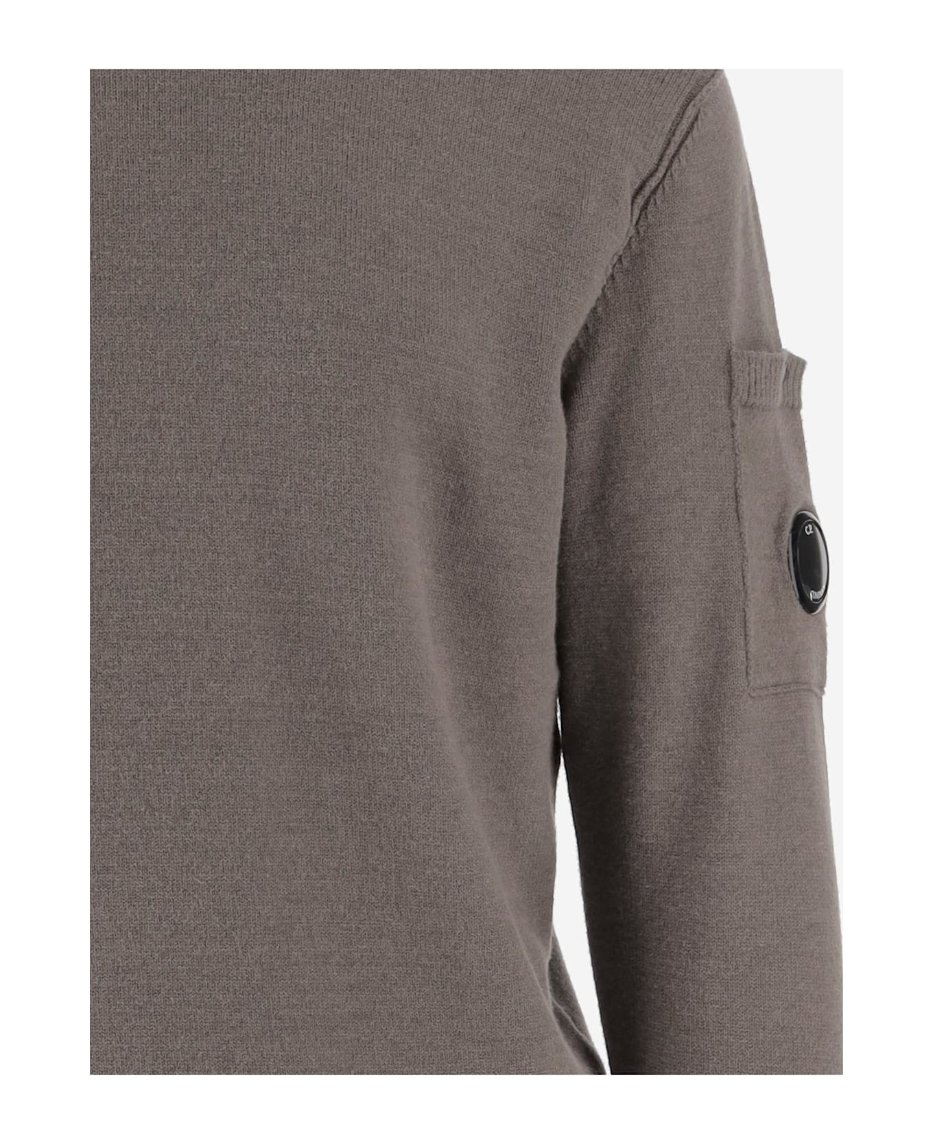 Cotton Blend Sweater With Logo - 4