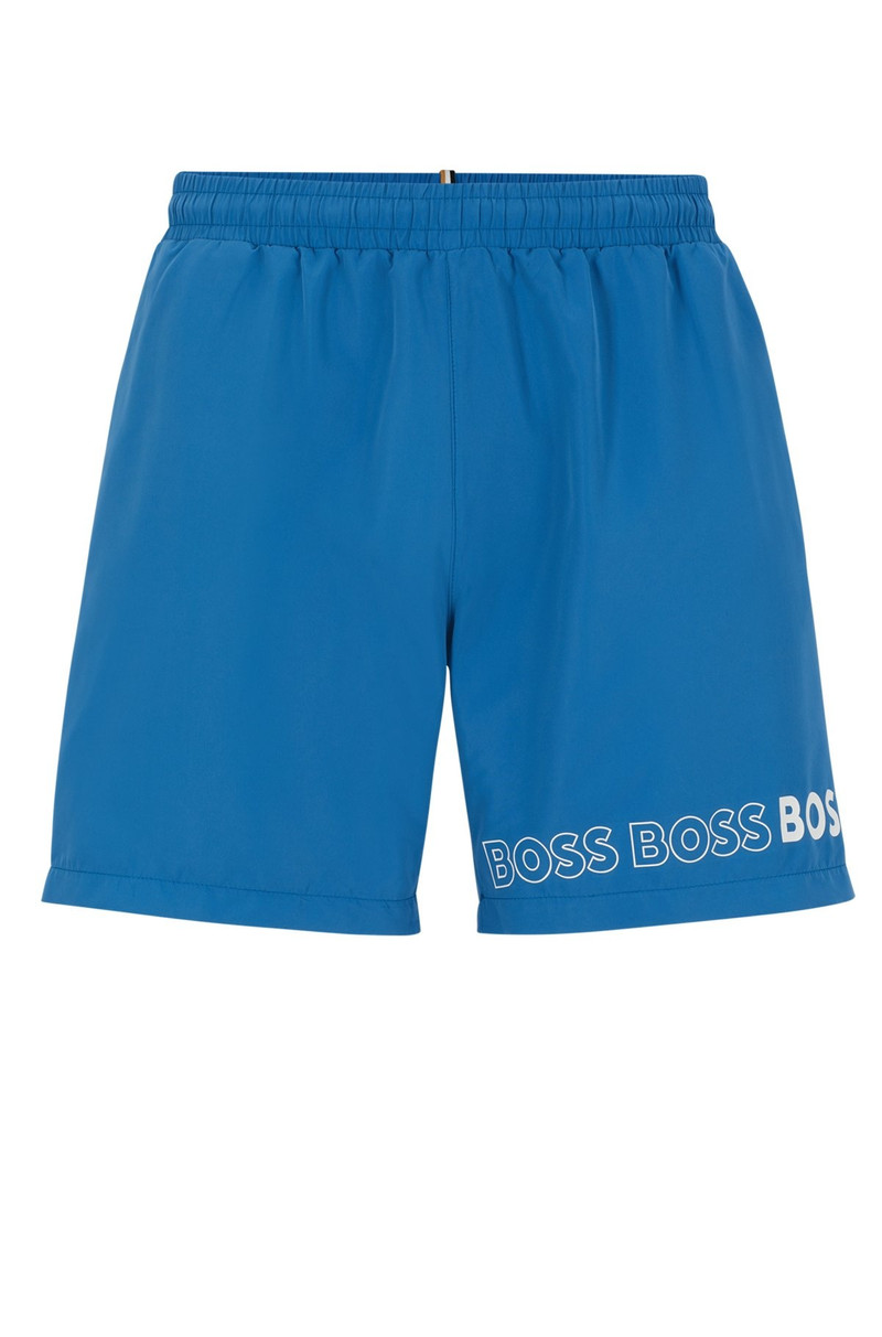 SWIM SHORTS WITH REPEAT LOGOS 1