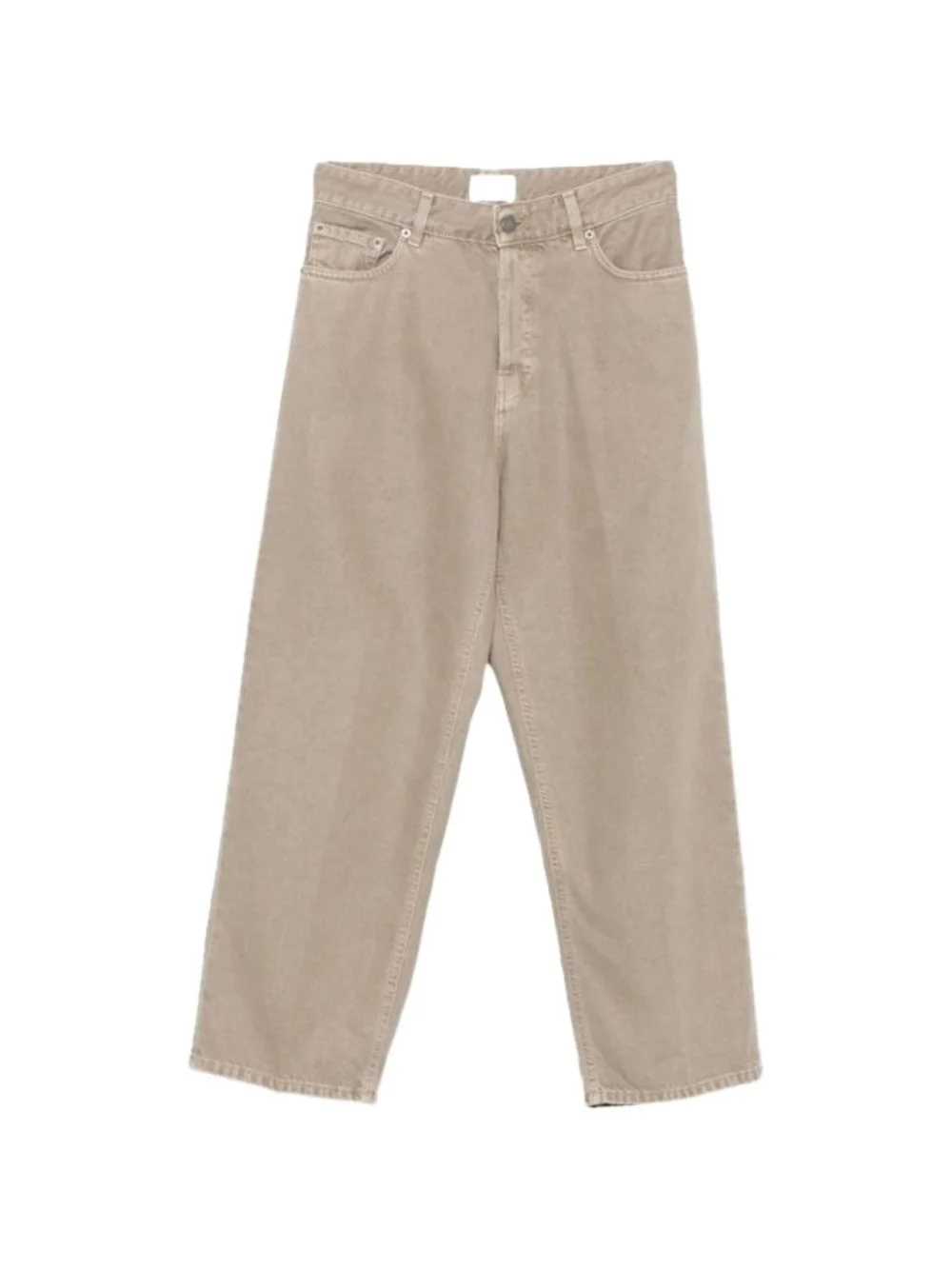 logo-patch denim jeans - 1
