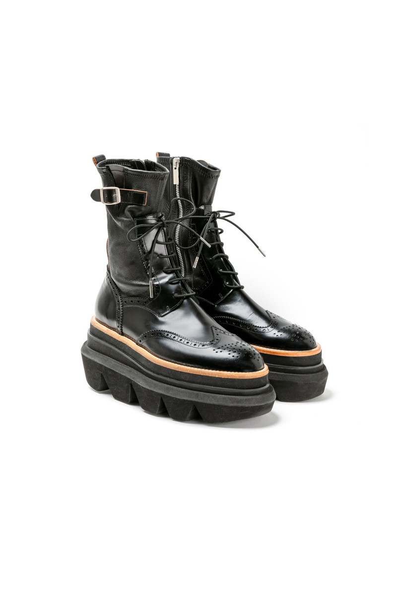 靴 sacai Wingtip Engineer Sock Boots sacai Wingtip Engineer Sock Boots | REVERSIBLE