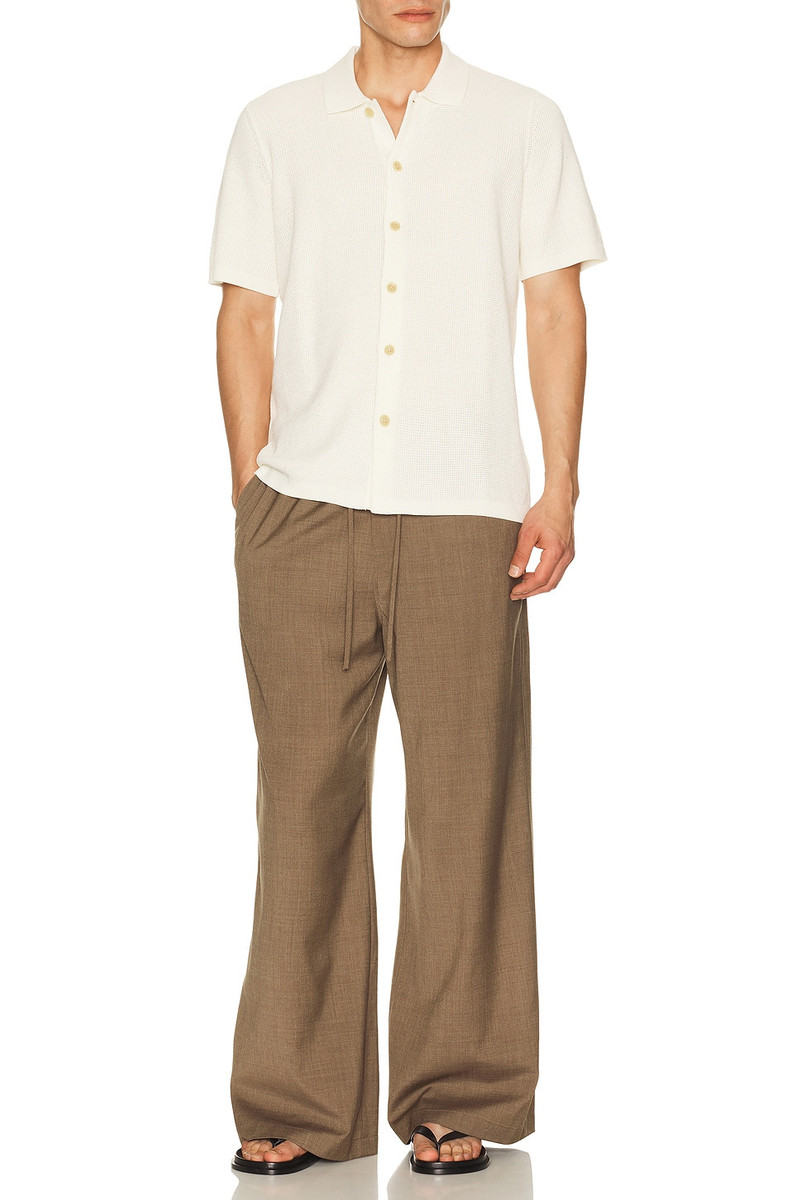 FAHERTY Short Sleeve Sunwashed Knitted Shirt outlook