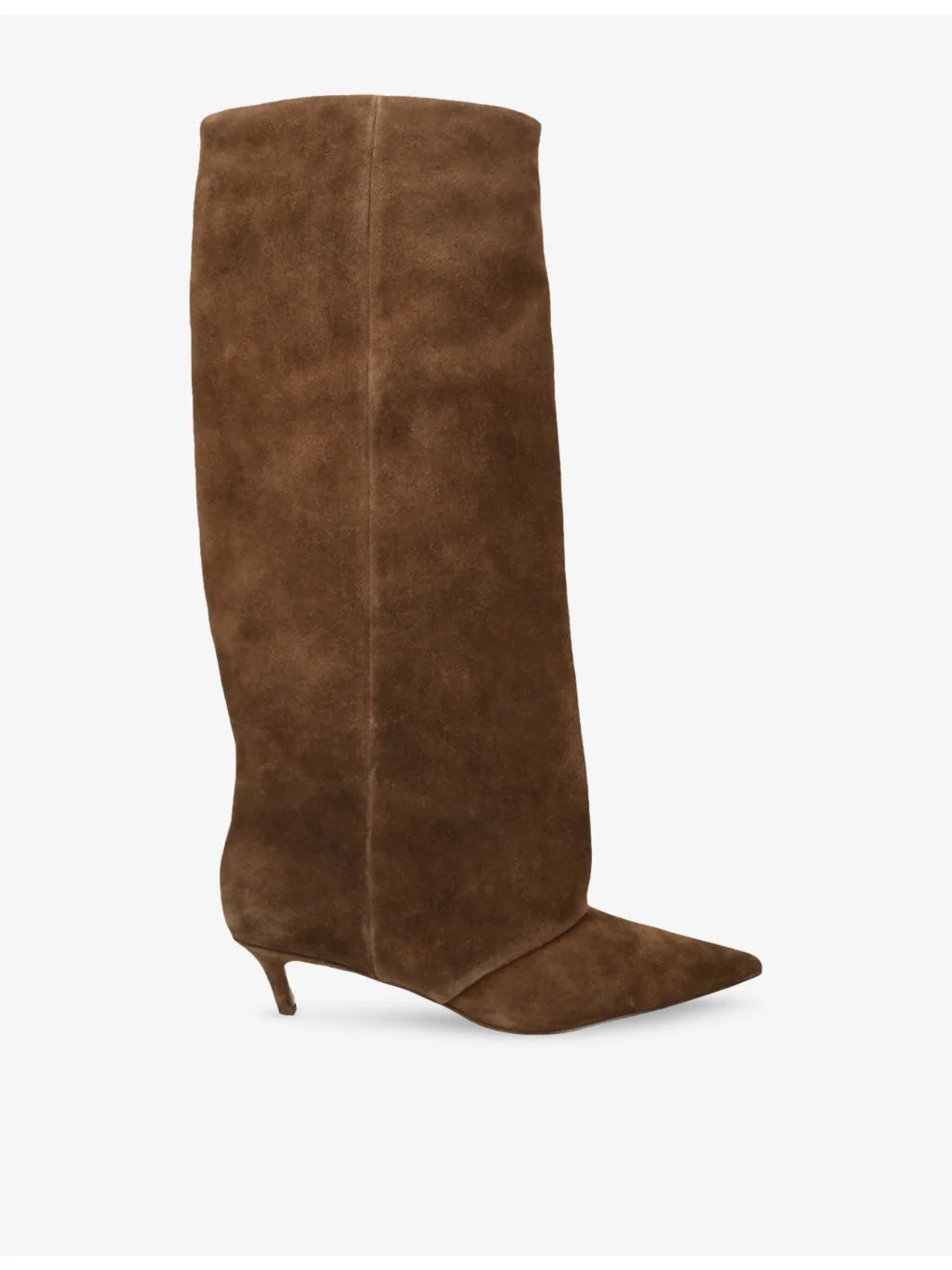 Luca Suede Heeled Boots - 1