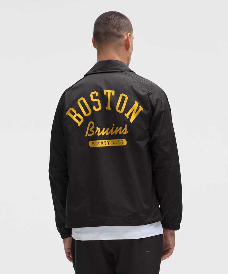 Men's Coaches Jacket *Boston Bruins 3