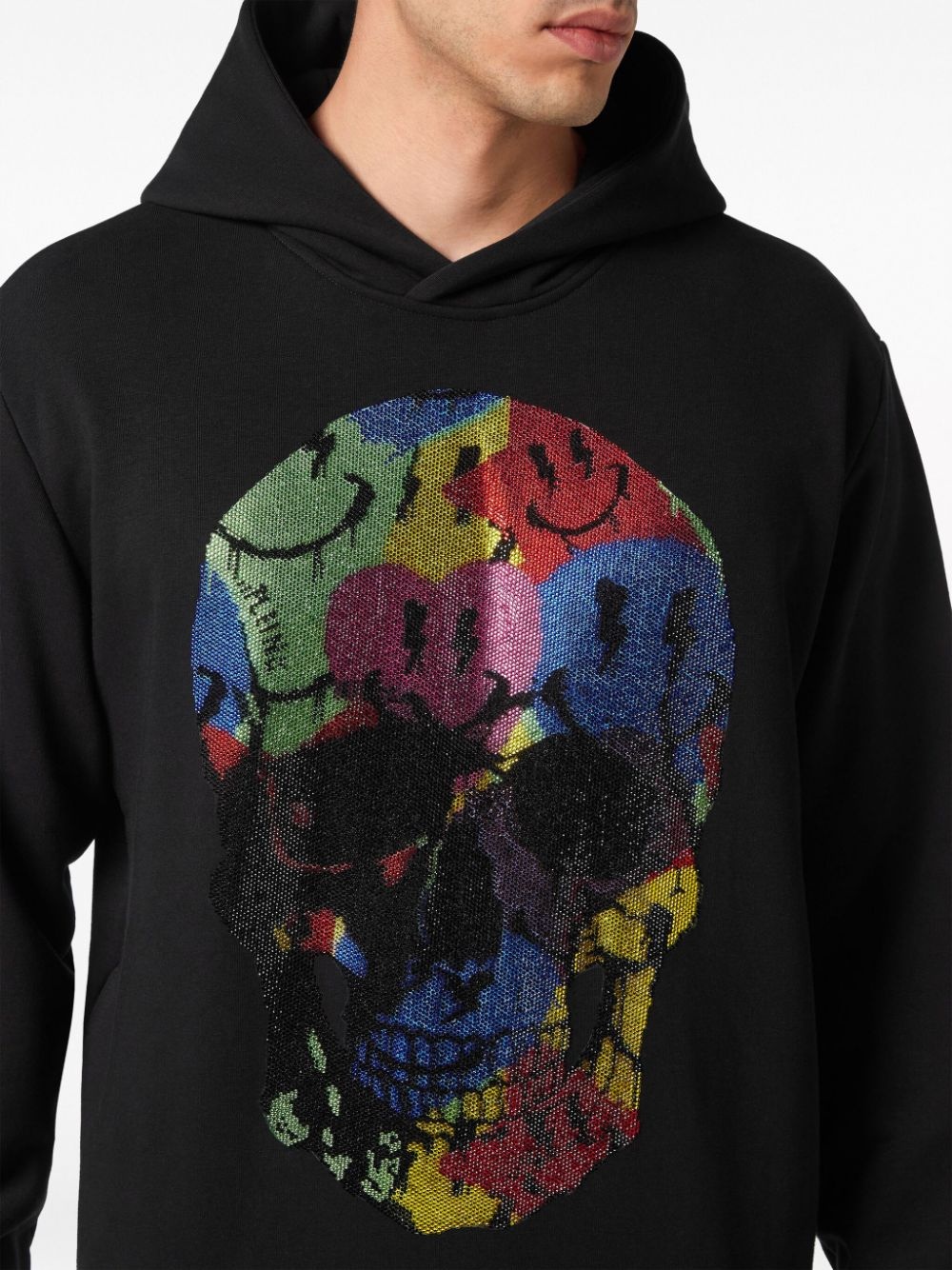 skull-embellished sweatshirt - 5