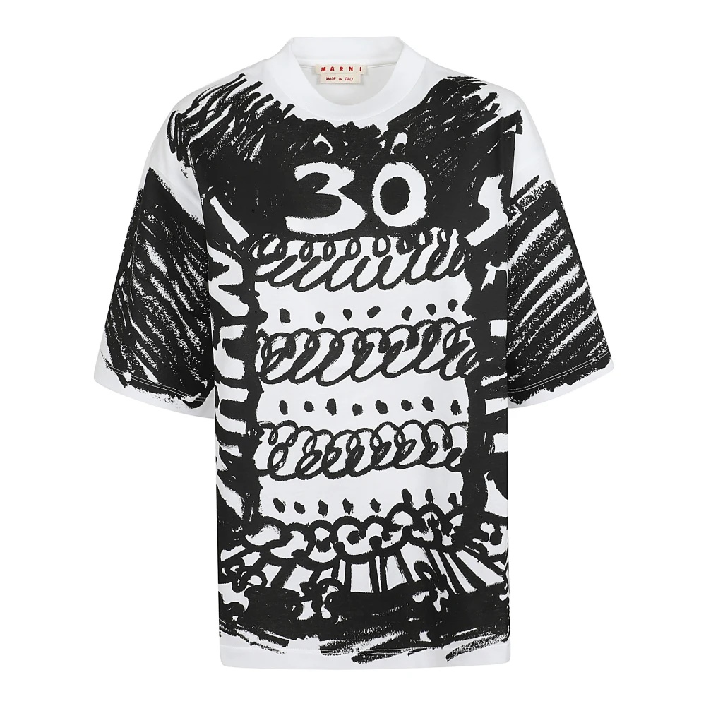 Tシャツ・カットソー MARNI Woman T-Shirt White THJE0263PA USCX14 CKW01 MARNI Woman T-Shirt White THJE0293P8USCX42 SLW01 (MARNI/T