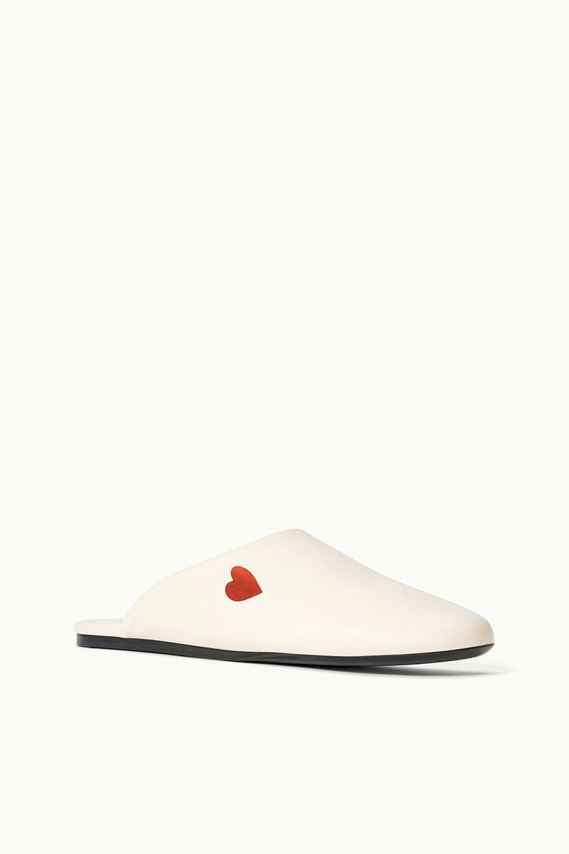 STAUD STAUD CUSTOM ABBY SLIPPER CREAM outlook
