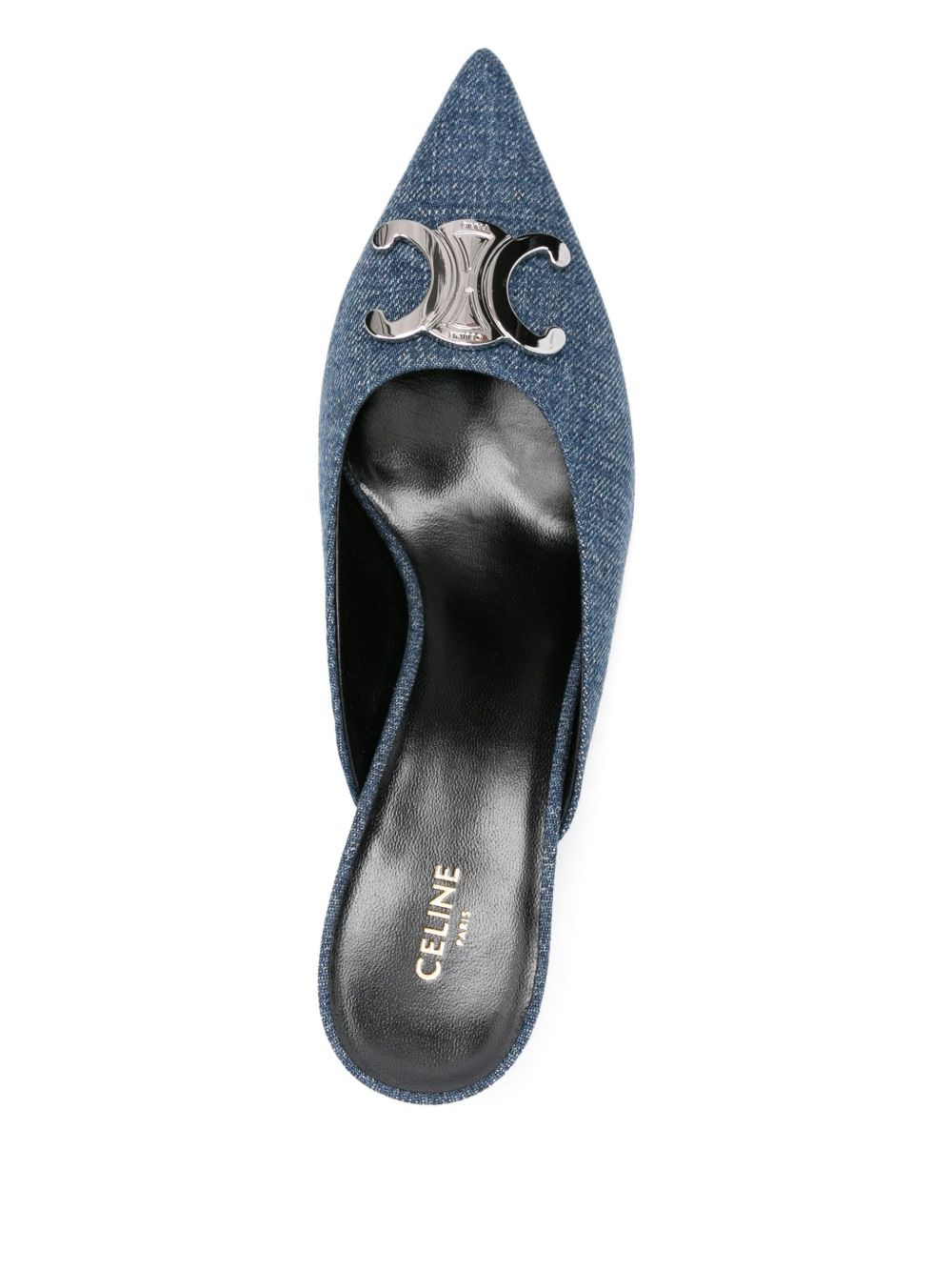 Celine Women Alma Denim Mules - 2