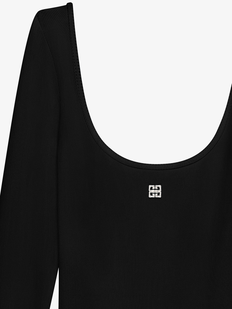 Givenchy SLIM FIT TOP IN COTTON WITH 4G LIQUID DETAIL outlook