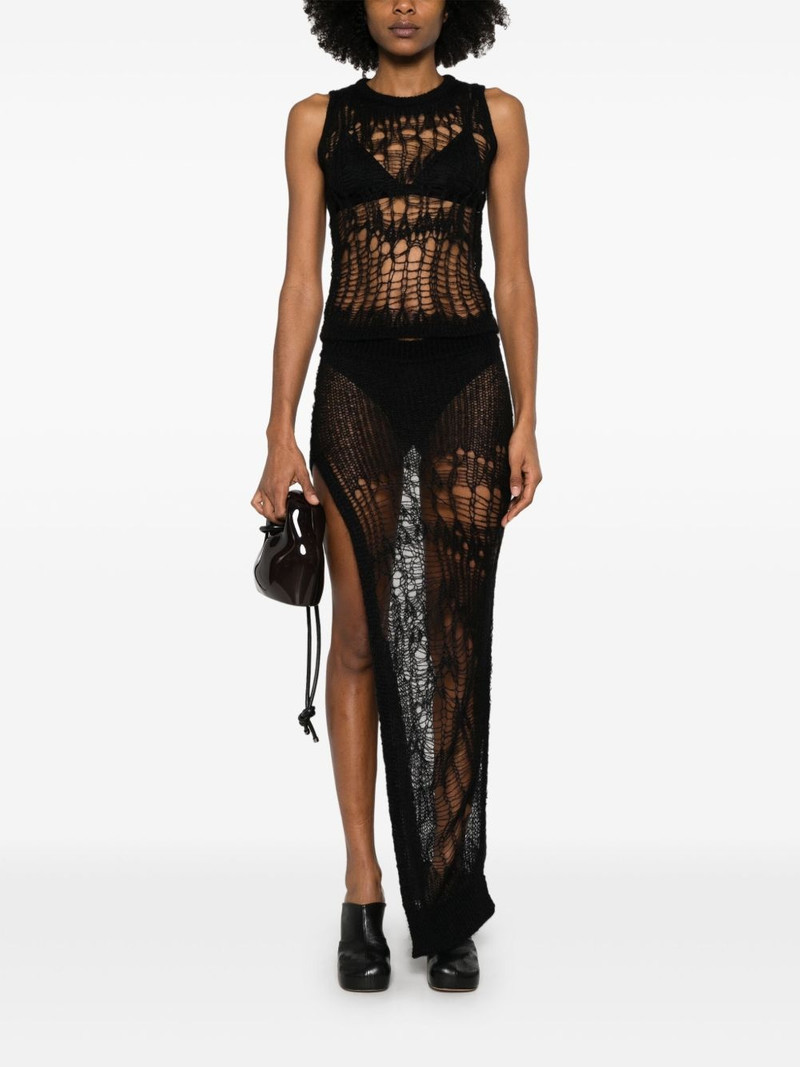 Rick Owens Spider Ziggy maxi skirt outlook