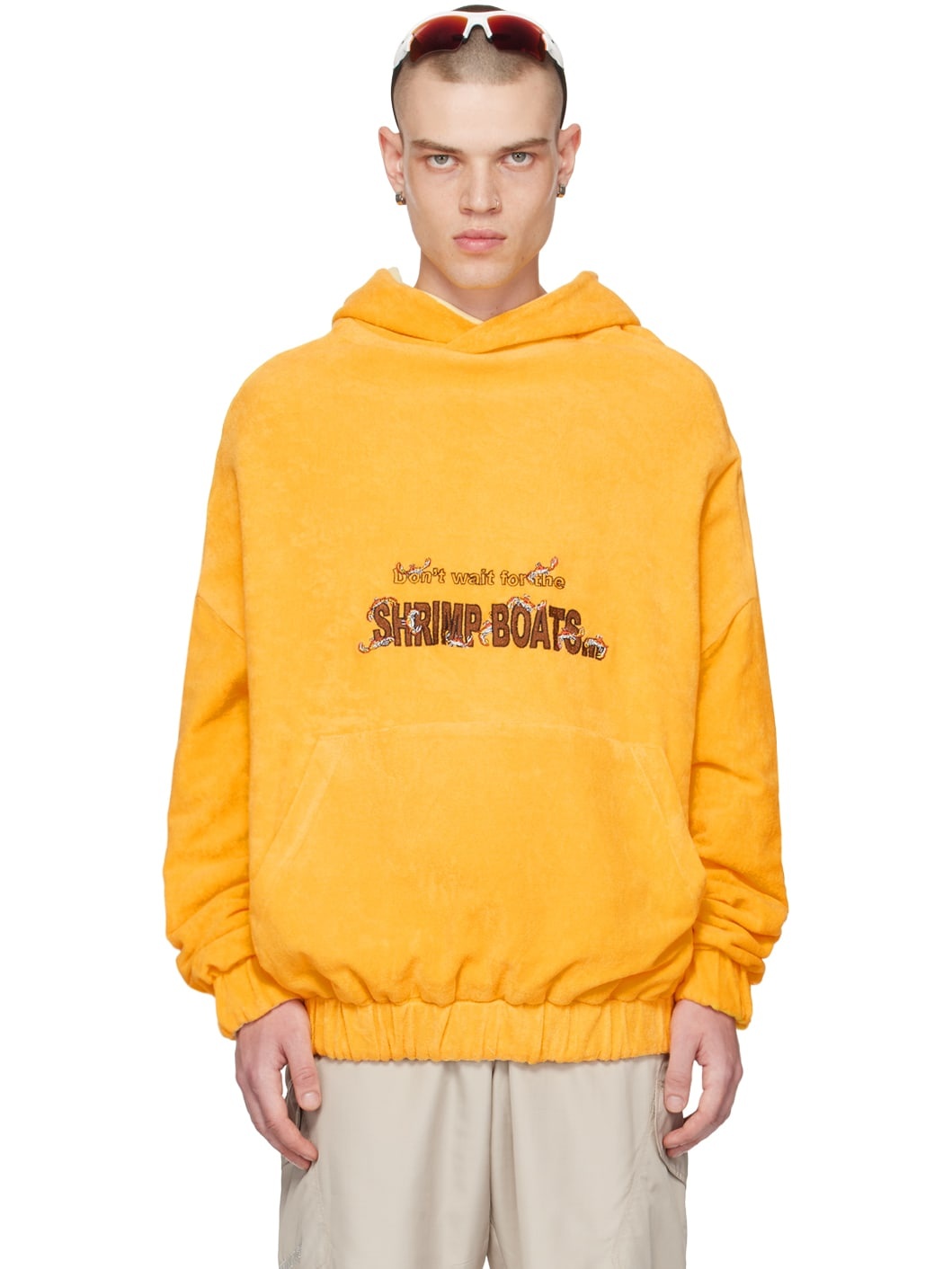 Yellow Reversible Hoodie - 1