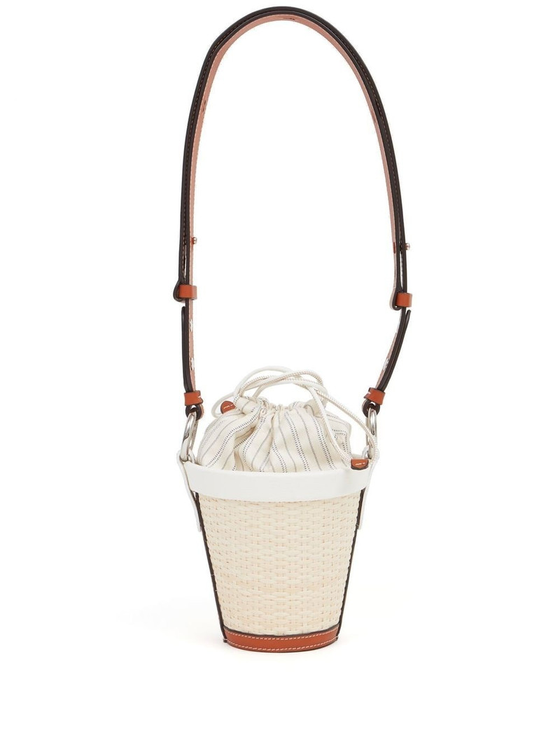 woven-raffia shoulder bag 1