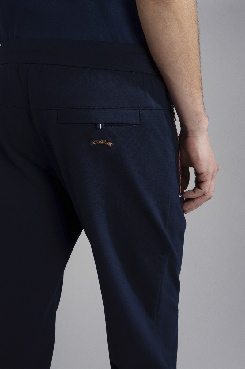 STRETCH COTTON JOGGERS 4