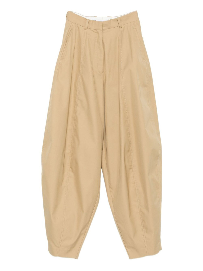 balloon pleated trousers 1