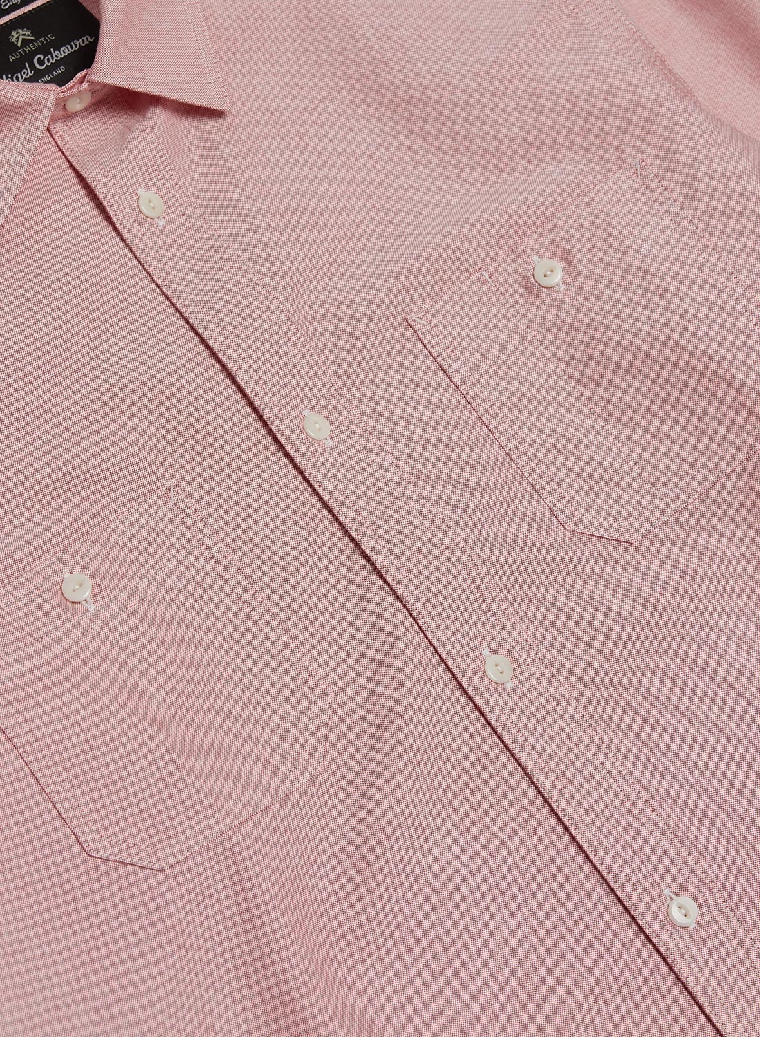 Utility Oxford Work Shirt in Pink - 7