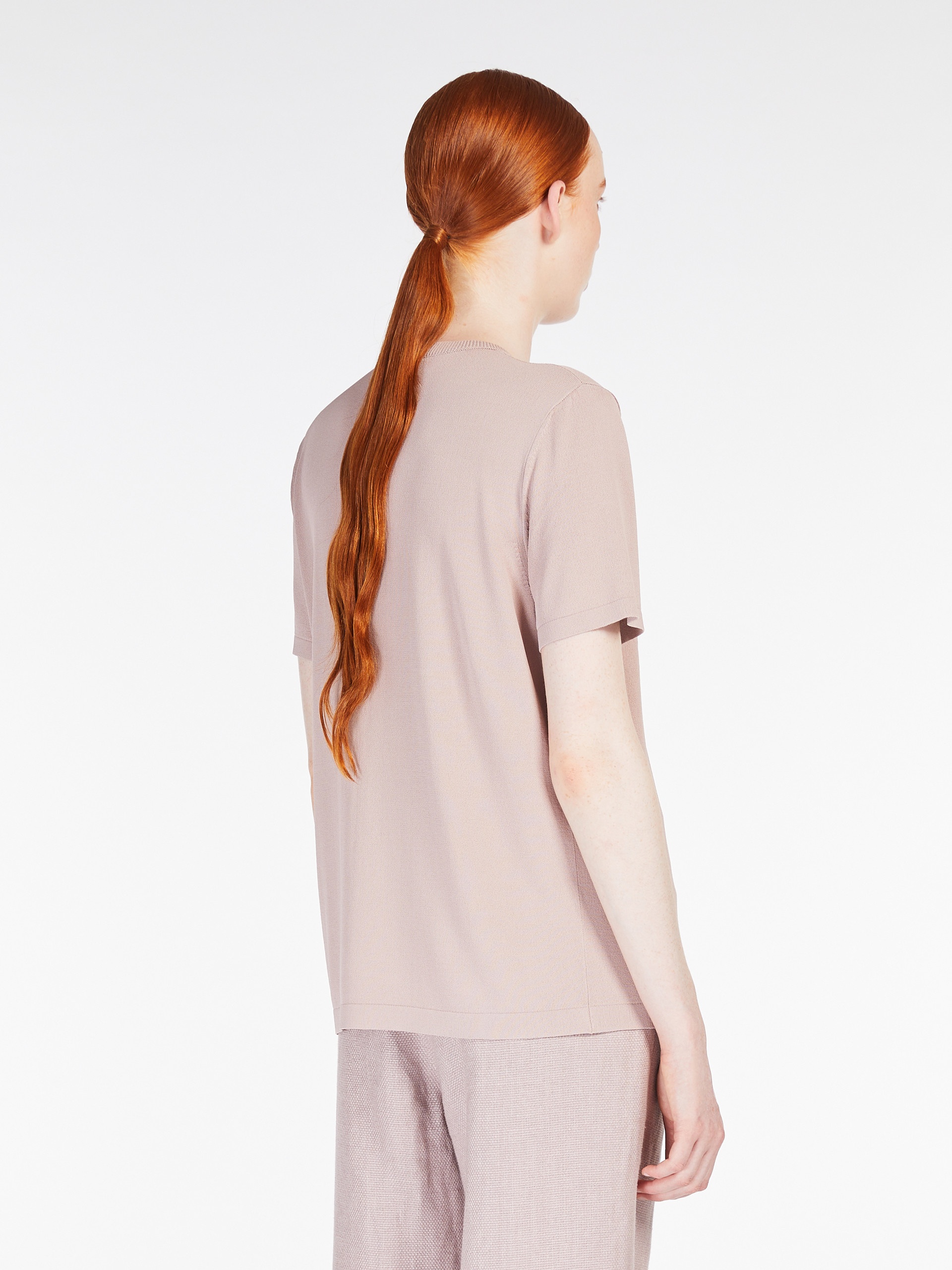 BETEL Viscose crepe sweater - 4