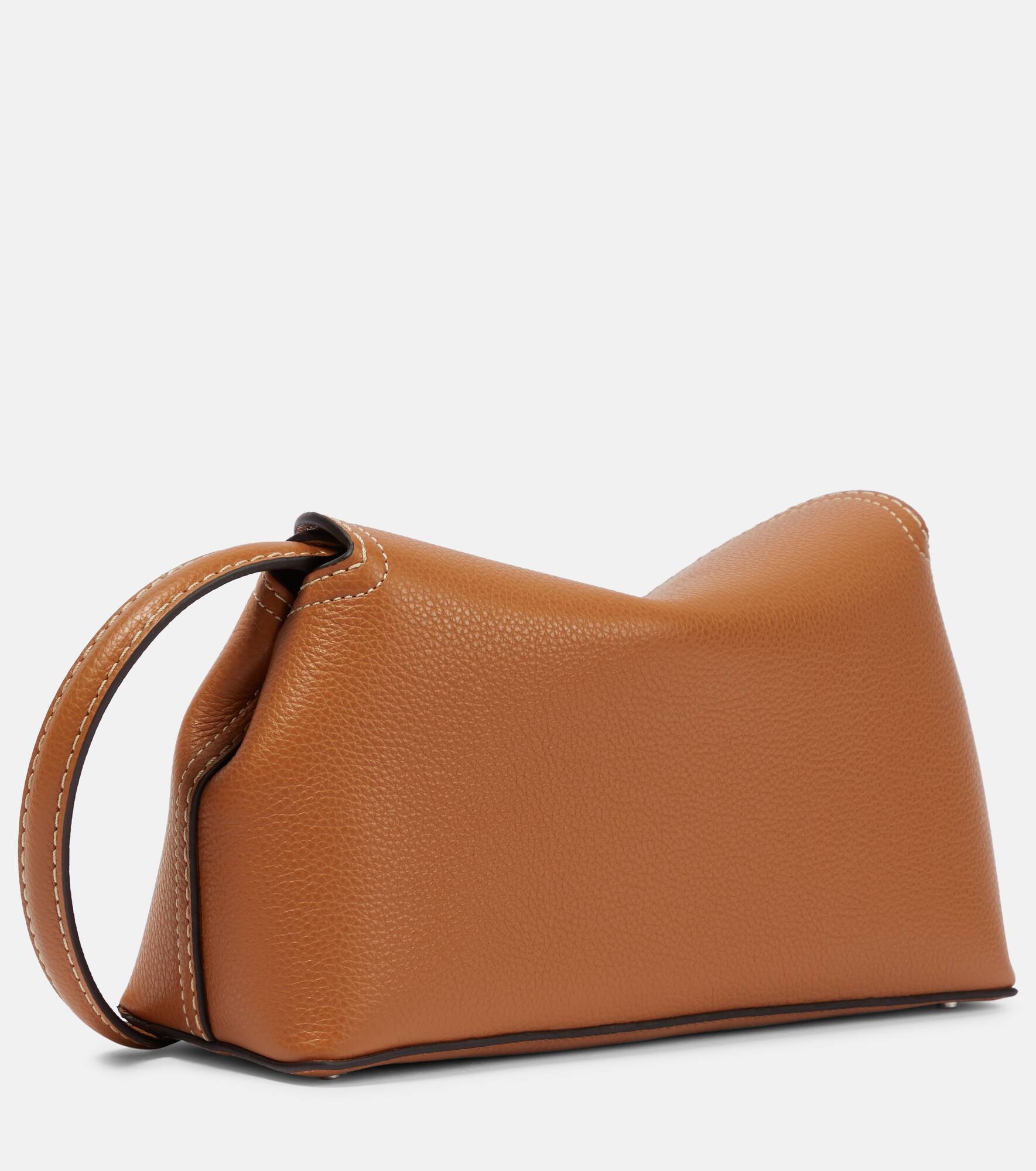 T-Lock Small leather clutch - 4