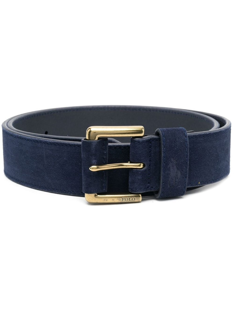 suede buckle belt 1