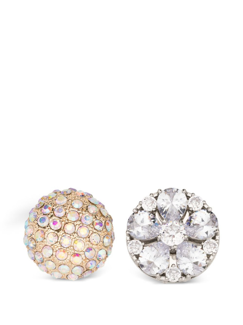 crystal-embellishment earrings 1