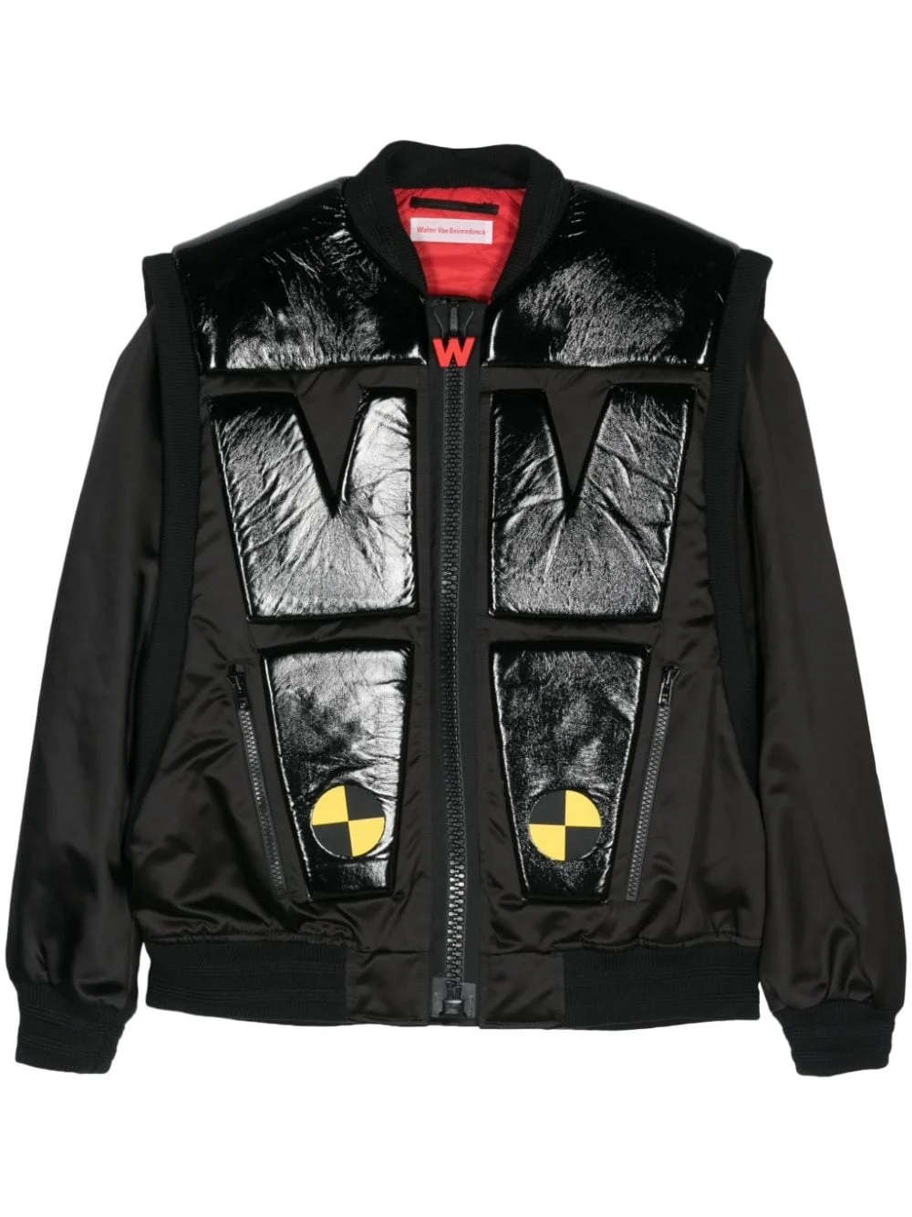 Crash padded bomber jacket - 1