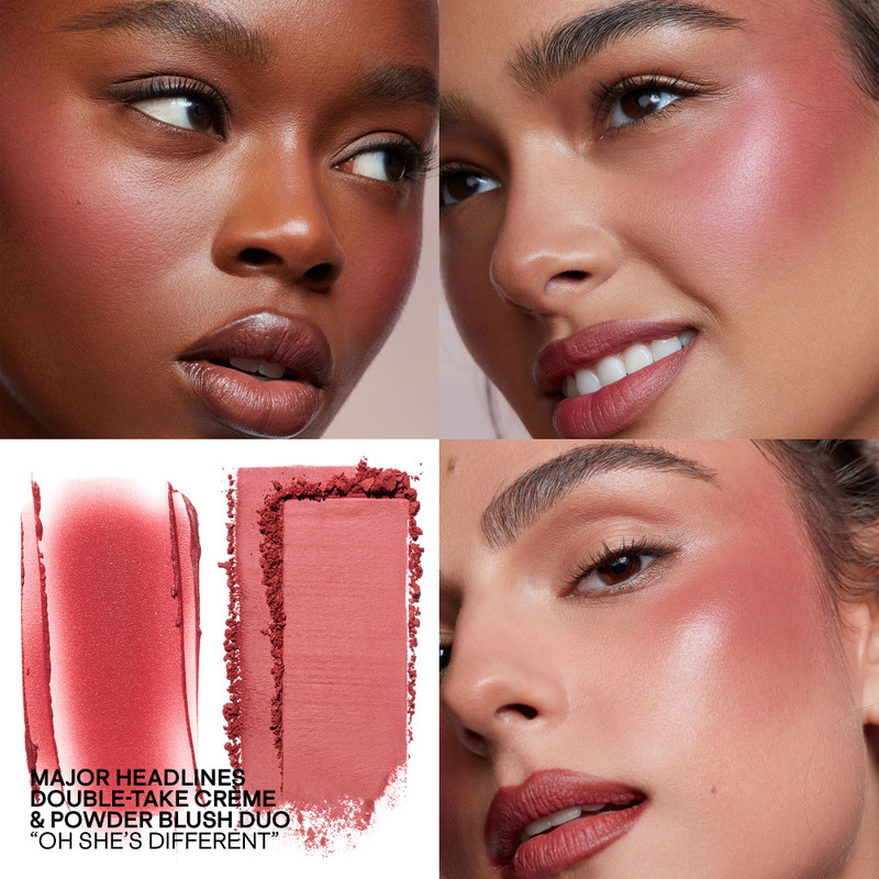 Major Headlines Double-Take Crème & Powder Blush Duo 3