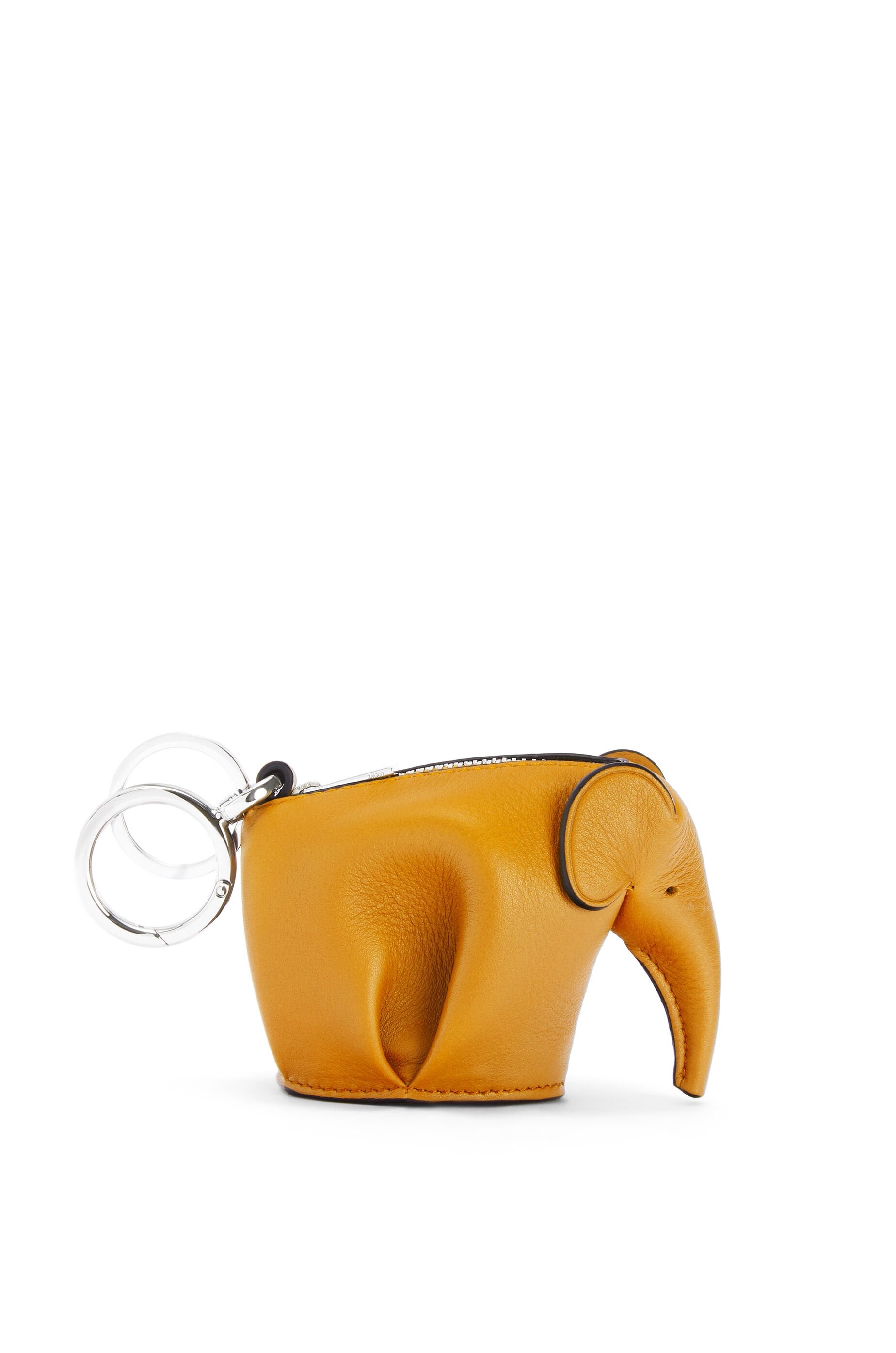 Elephant charm in classic calfskin - 1