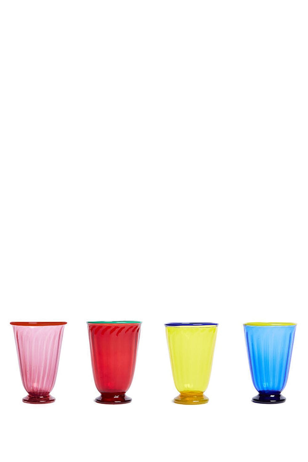 Rainbow Glasses Set Of 4 - 10