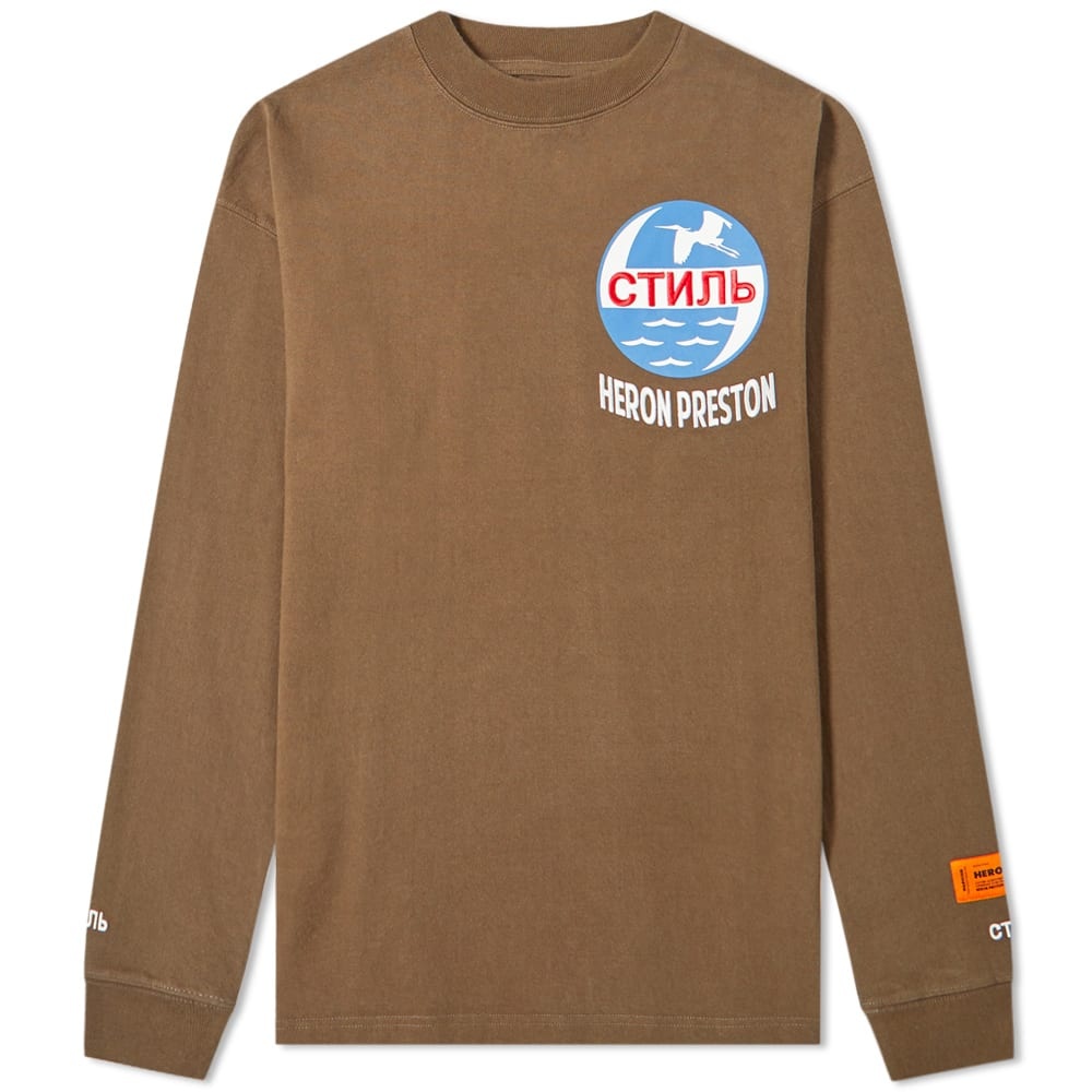 Heron Preston Long Sleeve Reg CTNMB Inc. Tee - 1