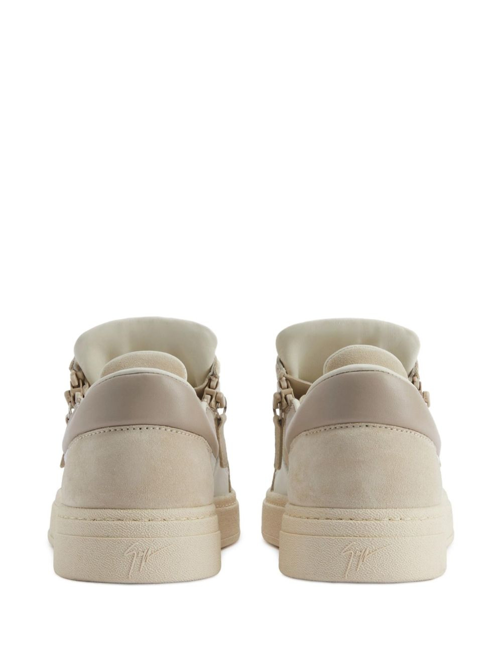 GZ94 zip-detail panelled sneakers - 2