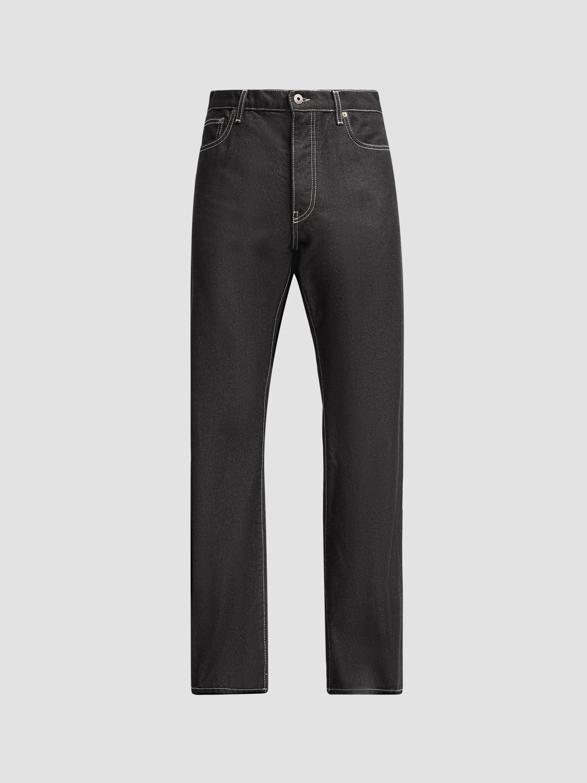 Men's Slim Relaxed Jeans - Black - 1
