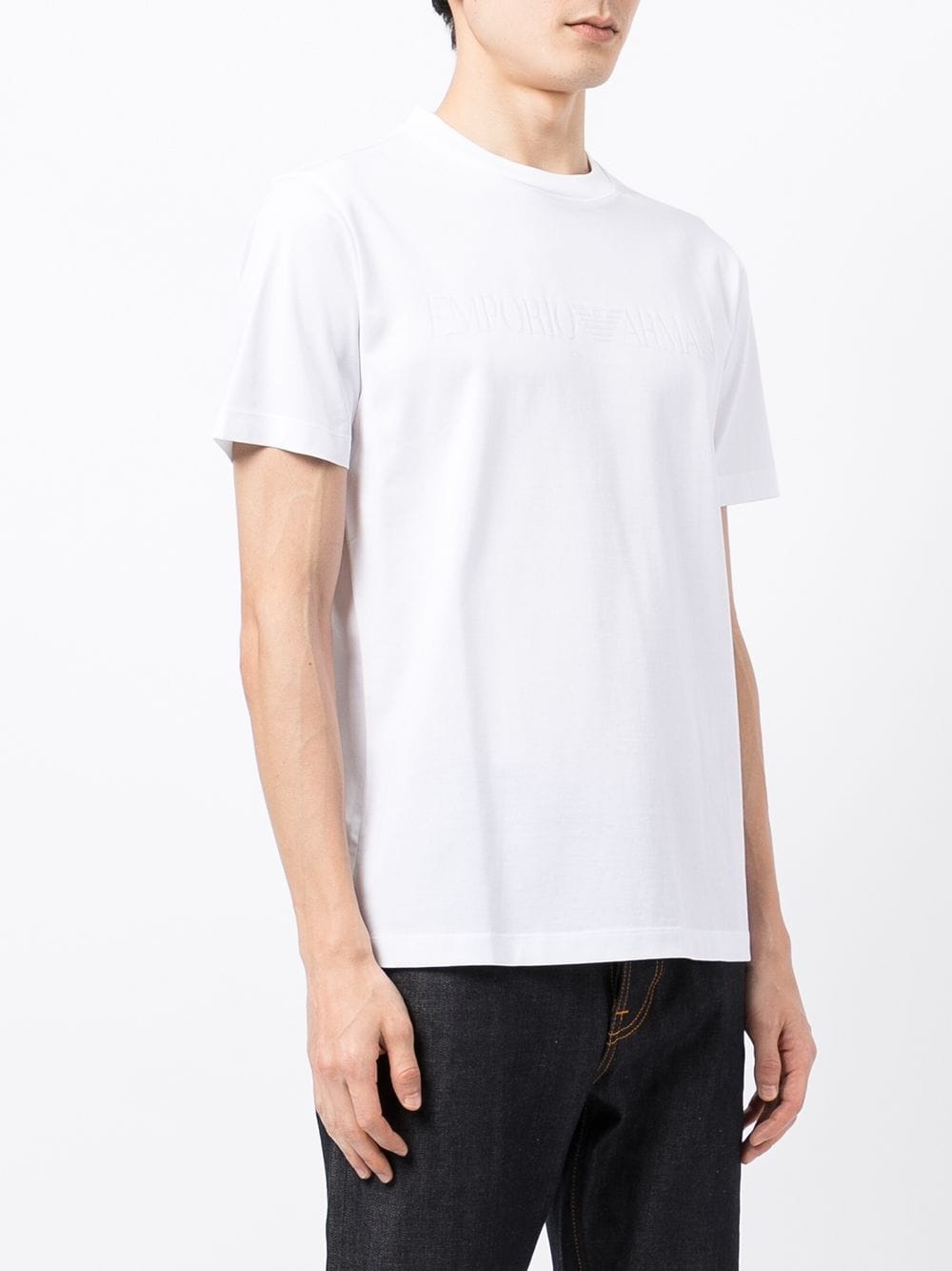 crew-neck cotton T-shirt - 3