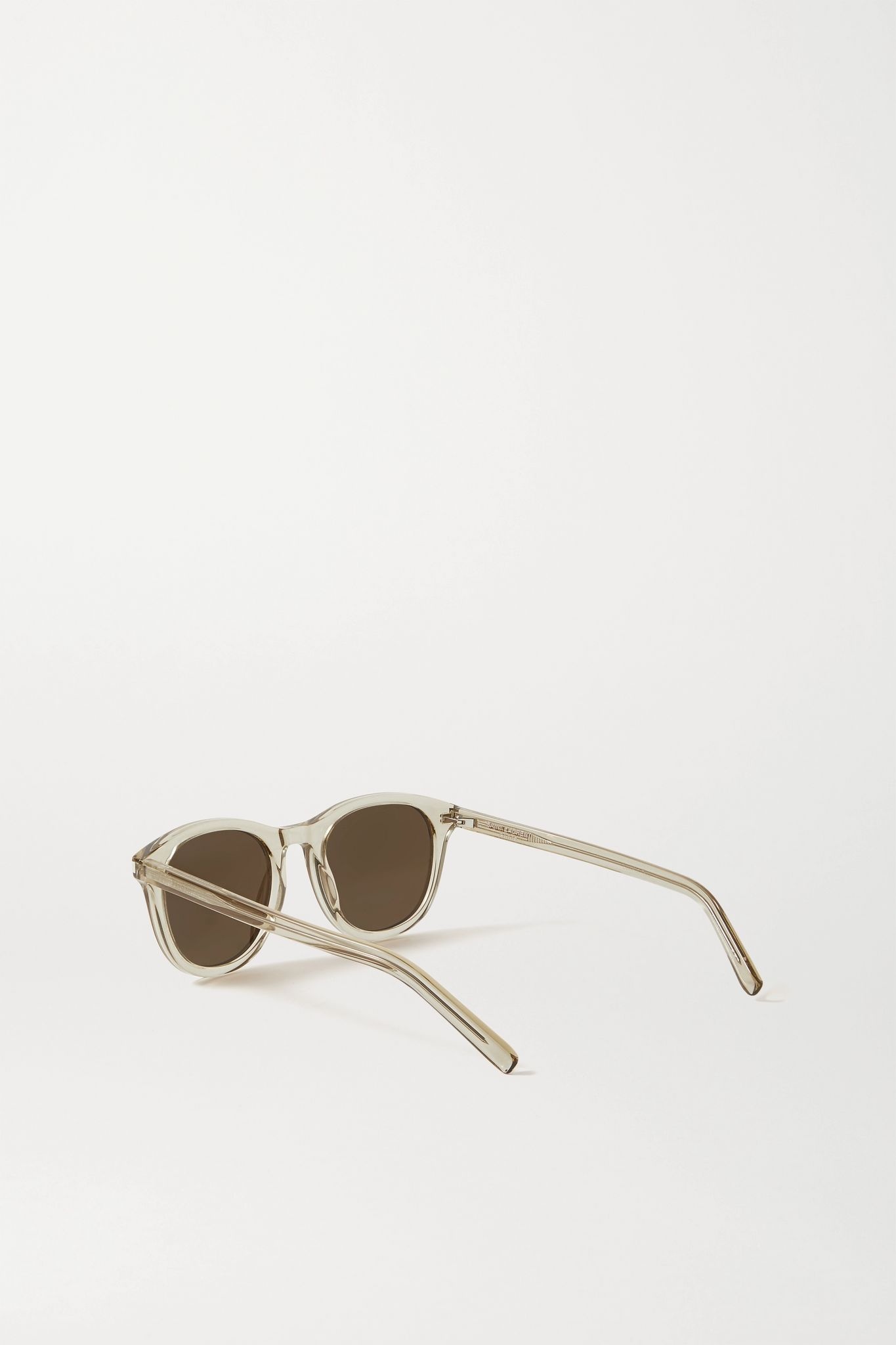 Round-frame acetate sunglasses - 2