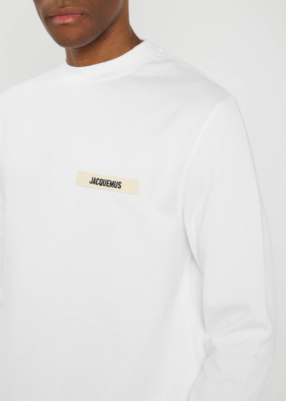 Jacquemus Le T-shirt Gros Grain Cotton T-shirt - 5