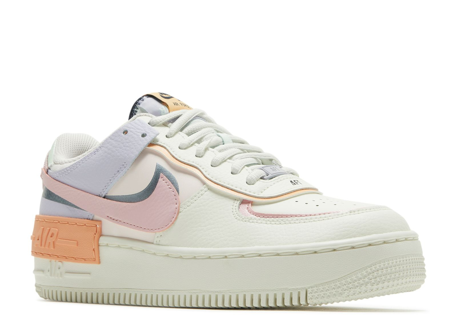 WMNS AIR FORCE 1 SHADOW 'ORANGE CHALK PINK GLAZE' - 2
