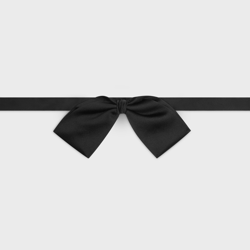 CELINE NERVAL BOW TIE IN SATIN outlook