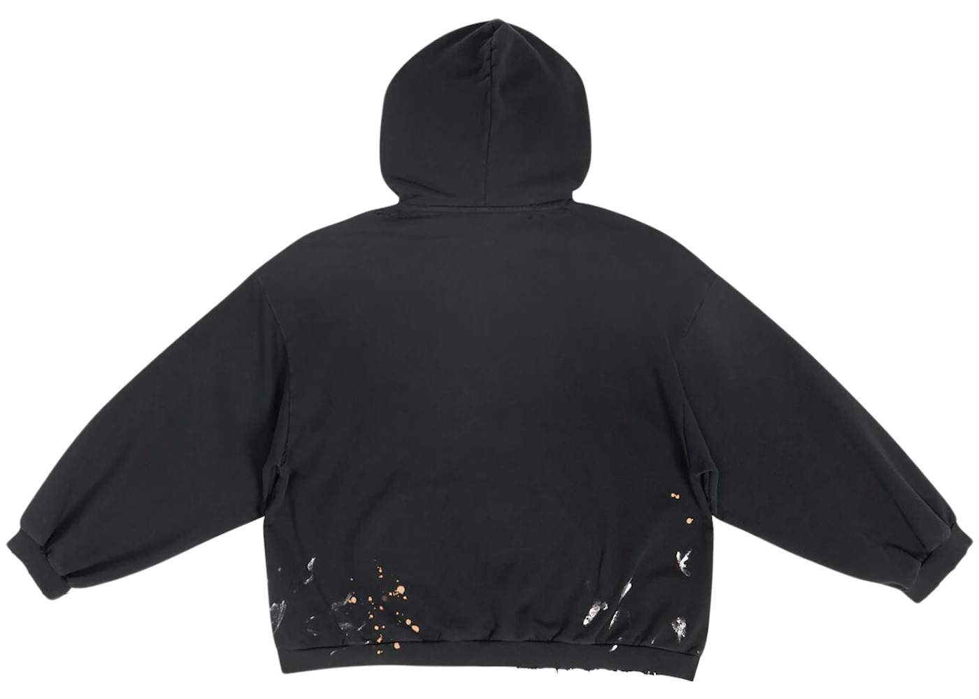 Balenciaga Women's 90/10 Small Fit Hoodie Black/Multi - 2